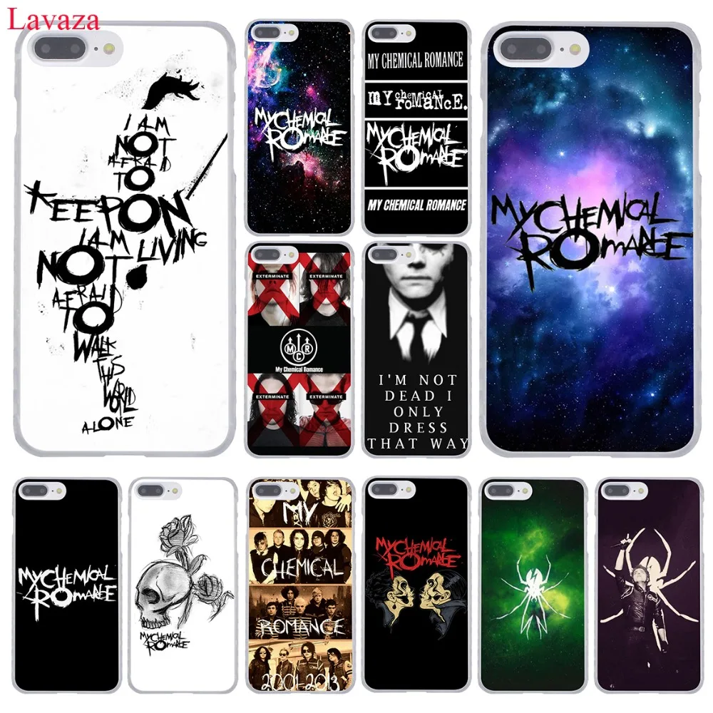 Твердый чехол для телефона Lavaza My Chemical roman iPhone XR XS X 11 Pro Max 10 7 8 6 6S 5 9 SE 4 6|phone cases|case acase