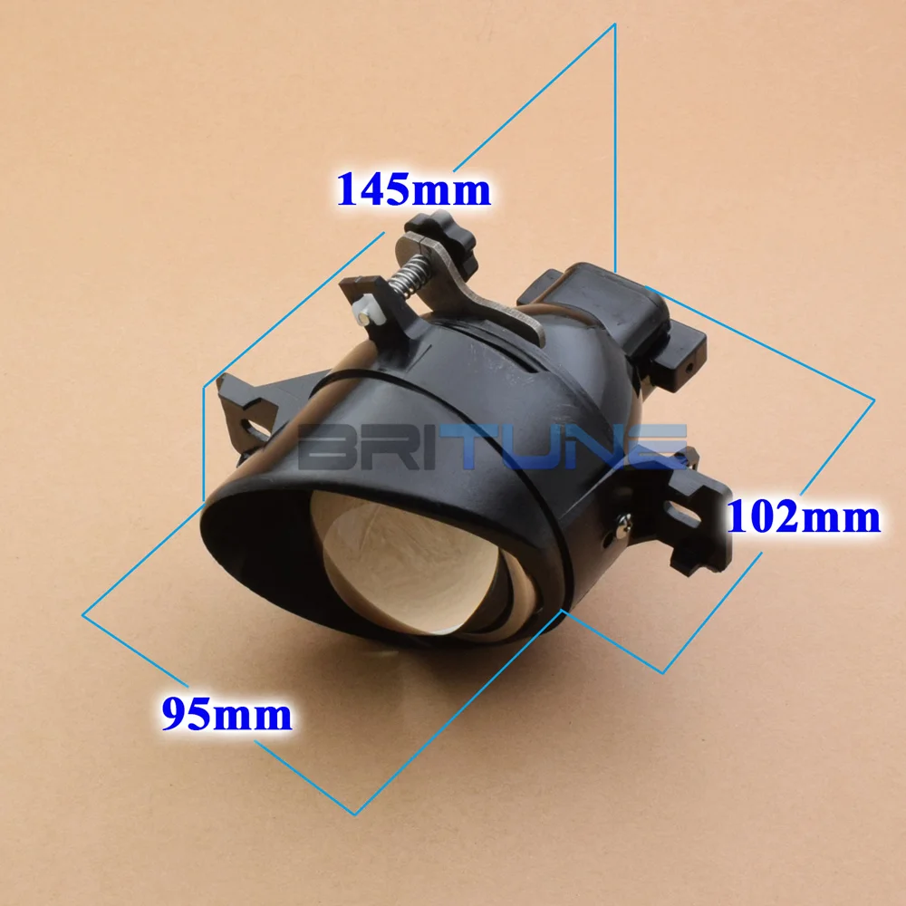Britune Противотуманные фары линзы для Nissan Maxima/Altima/Versa/Infiniti G37/QX60 биксеноновый проектор H11 HID Объектив Аксессуары тюнинг