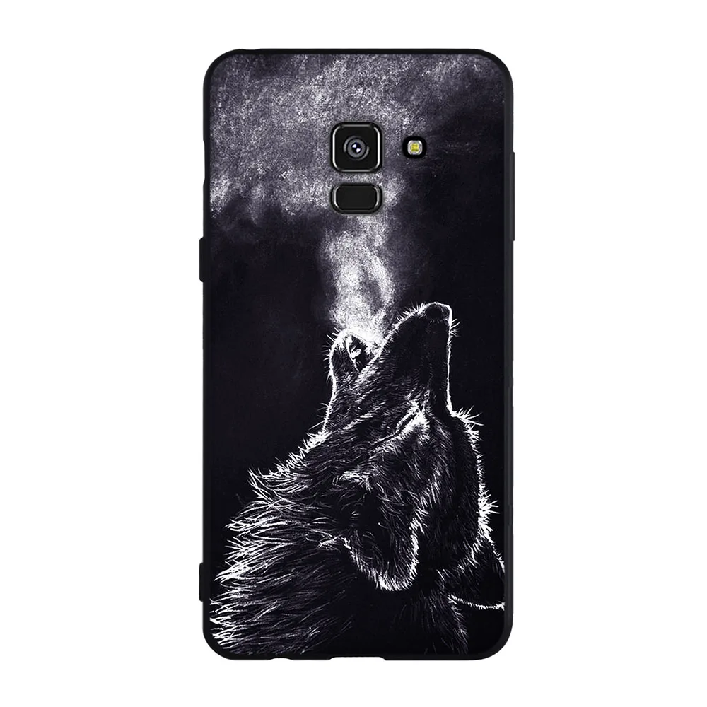 Чехол для телефона Samsung Galaxy A8 2018 Мягкая силиконовая задняя крышка из ТПУ A 8 A530 A530F