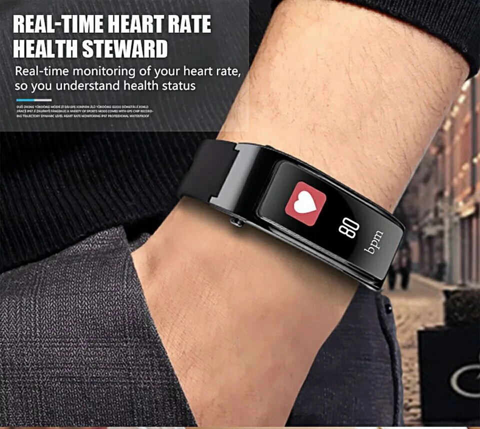 Спортивные мужские и женские Смарт часы с Bluetooth для телефонов Android iOS наушниками