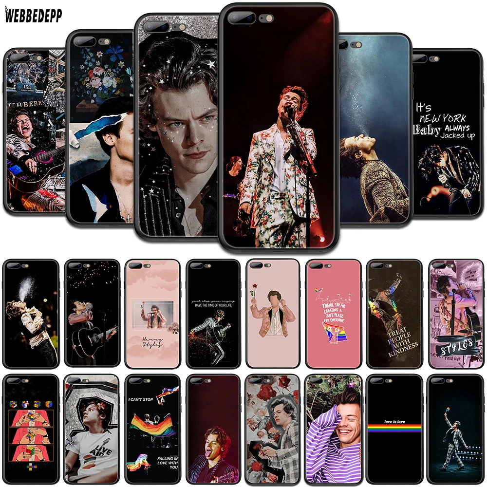 WEBBEDEPP односторонние татуировки Гарри стили ТПУ для OPPO A1 A3S A5s A7 A37 A57 A73 A83 F5 F11 R15 R17 Pro