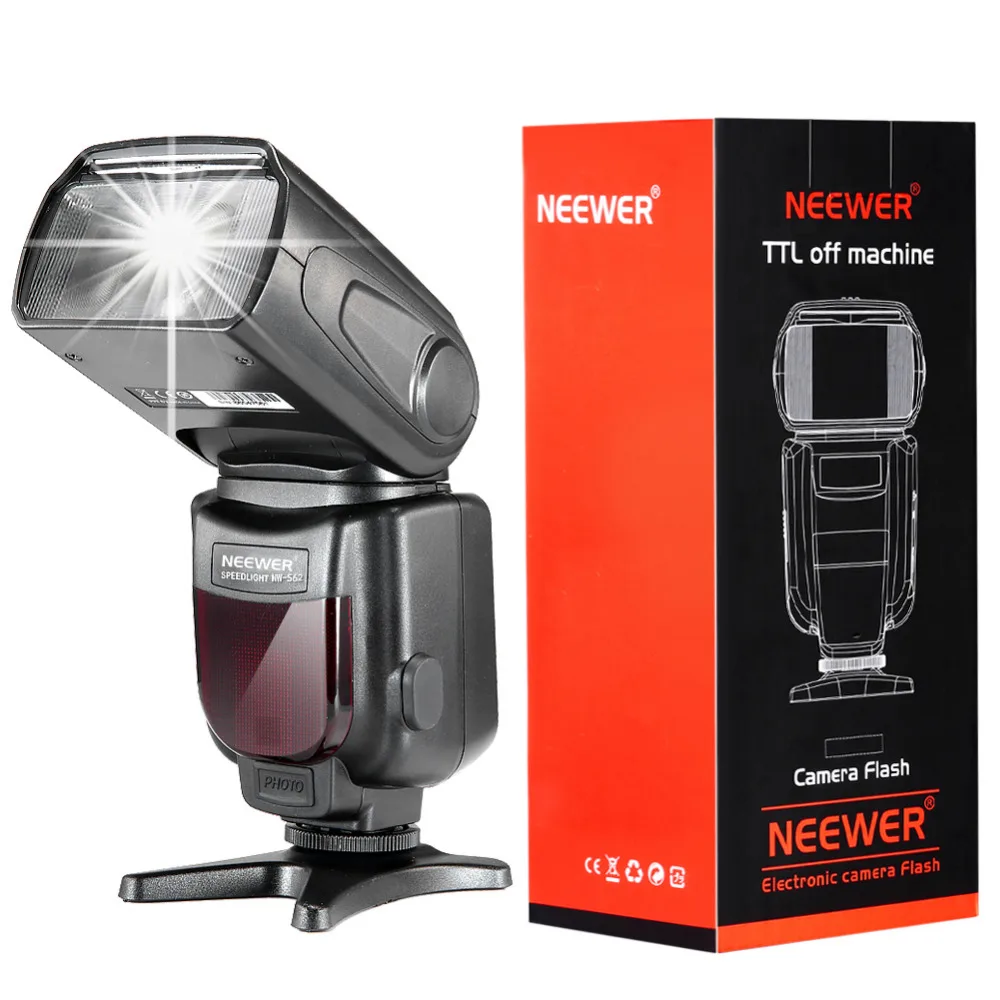 Вспышка Neewer i TTL Speedlite с ЖК дисплеем + жесткий диффузор Защитная сумка для