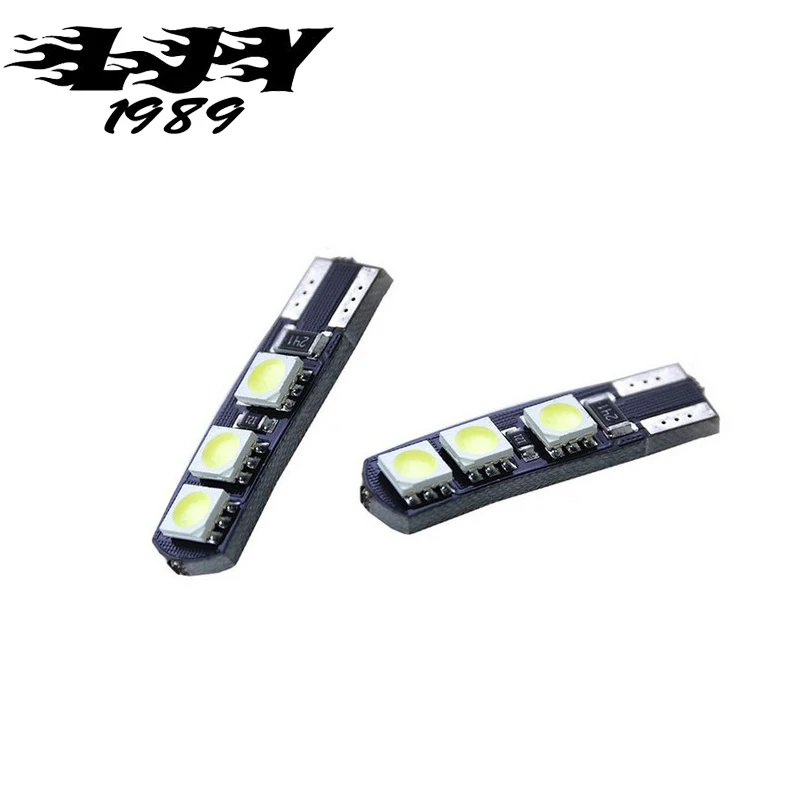 100x Одежда высшего качества! Canbus T10 6 SMD 5050 6smd LED W5W 194 168 501 Авто оформление
