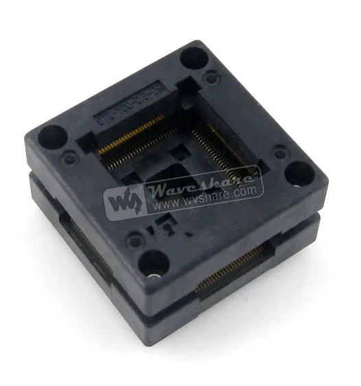 OTQ-100-0.5-09 Enplas IC Test &amp burning-in Socket для QFP100/TQFP100/FQFP100/PQFP100 посылка 0 5 мм шаг | Компьютеры и