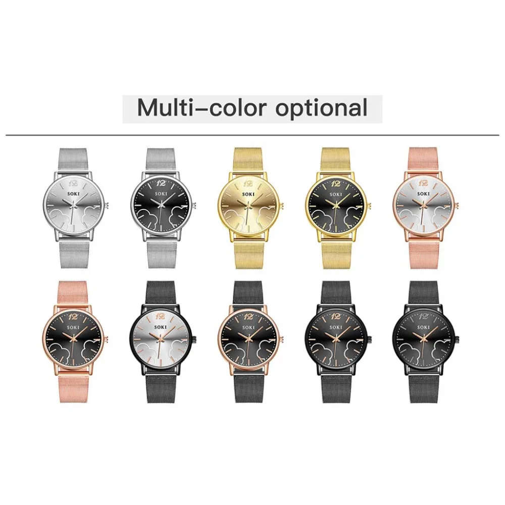 Новые модные наручные часы из розового золота серебристые Роскошные Брендовые