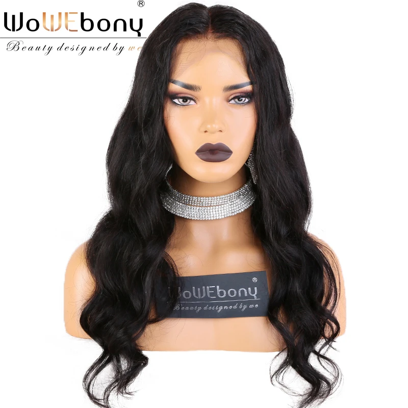 13*6 парики из натуральных волос на кружеве бразильские Remy человеческие волосы