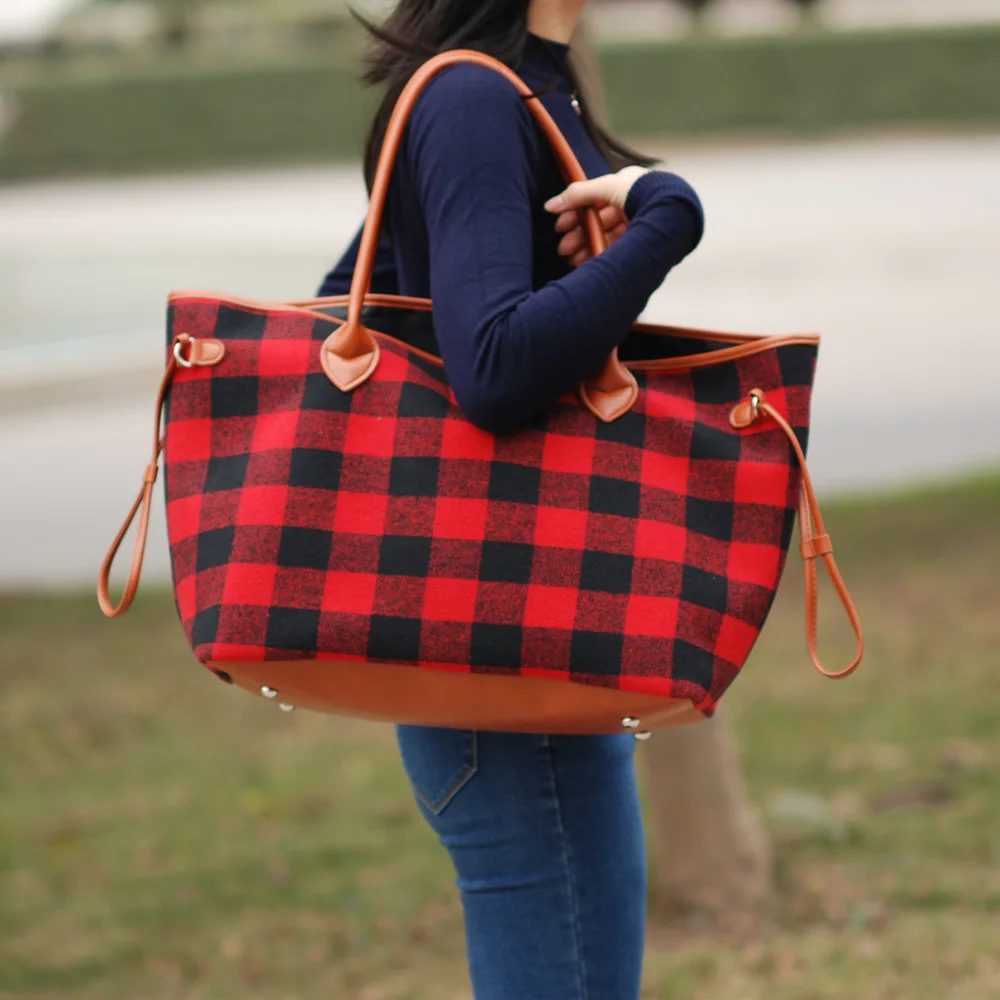Сумка тоут в клетку 55 8*19 0*30 0 см 35 шт./партия|travel tote|handbags free shippinghandbags wholesale |