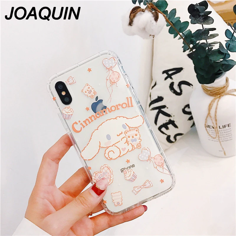 Для iPhone 6 6s 7 8 plus X XR XS MAX чехлы для телефонов рельефный узор Милый Мультфильм пудинг
