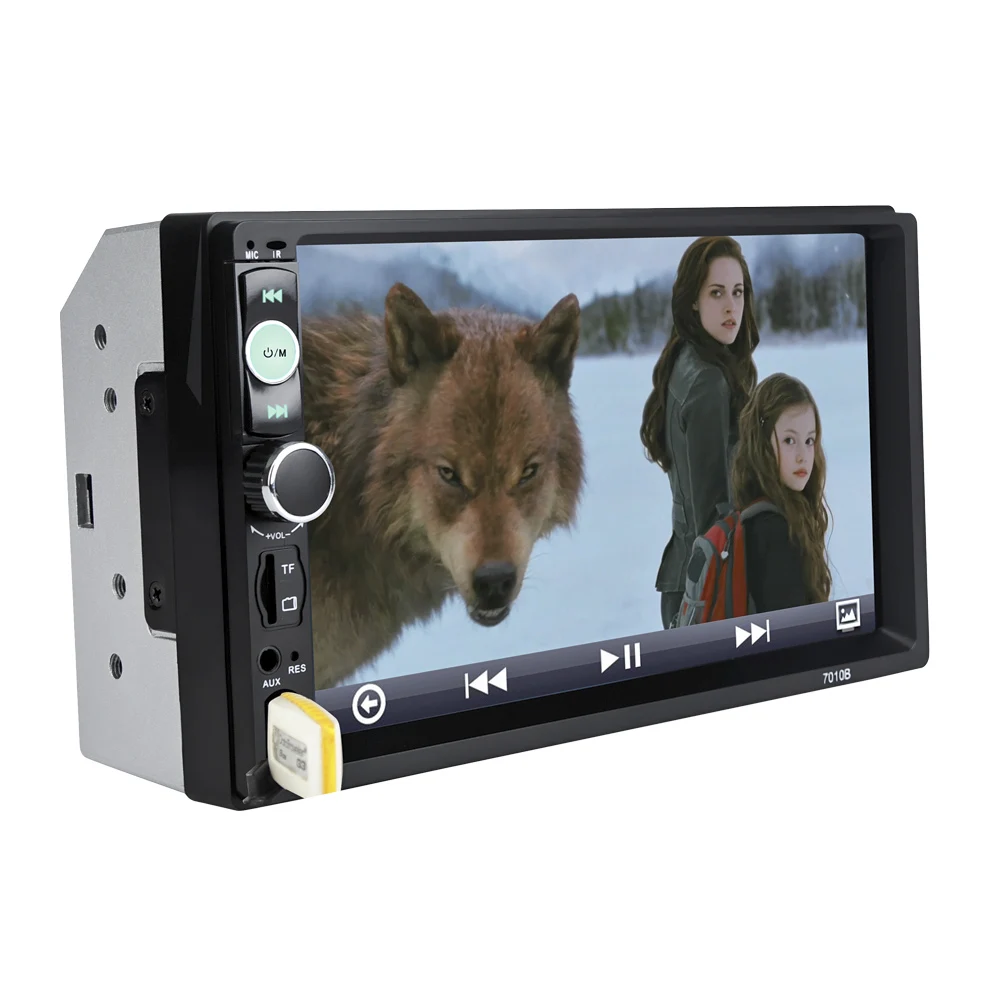 7010B 7 дюймов Bluetooth V2.0 автомобильный MP5 плеер аудио стерео сенсорный экран 440*240