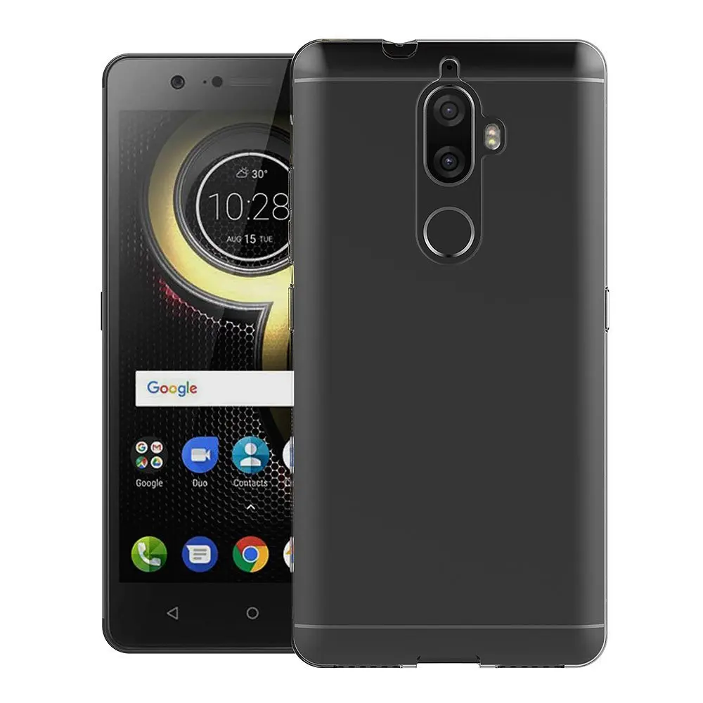 Прозрачный чехол для Lenovo K8 Plus Мягкий ТПУ силиконовый гелевый задней панели