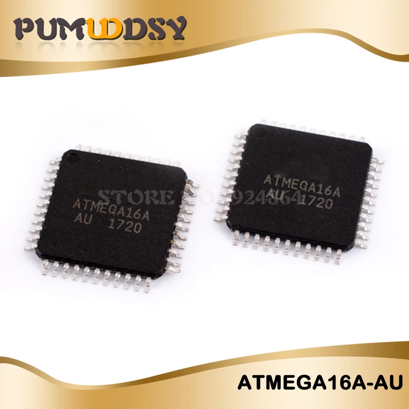 2 шт./лот ATMEGA16 ATMEGA16A ATMEGA16A-AU TQFP-44 IC