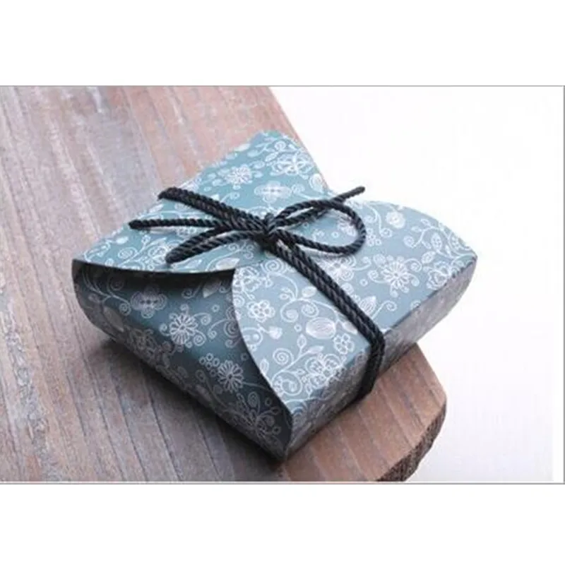 Ретро Мини крафт бумажная коробка DIY свадебный подарок коробки вечерние партия