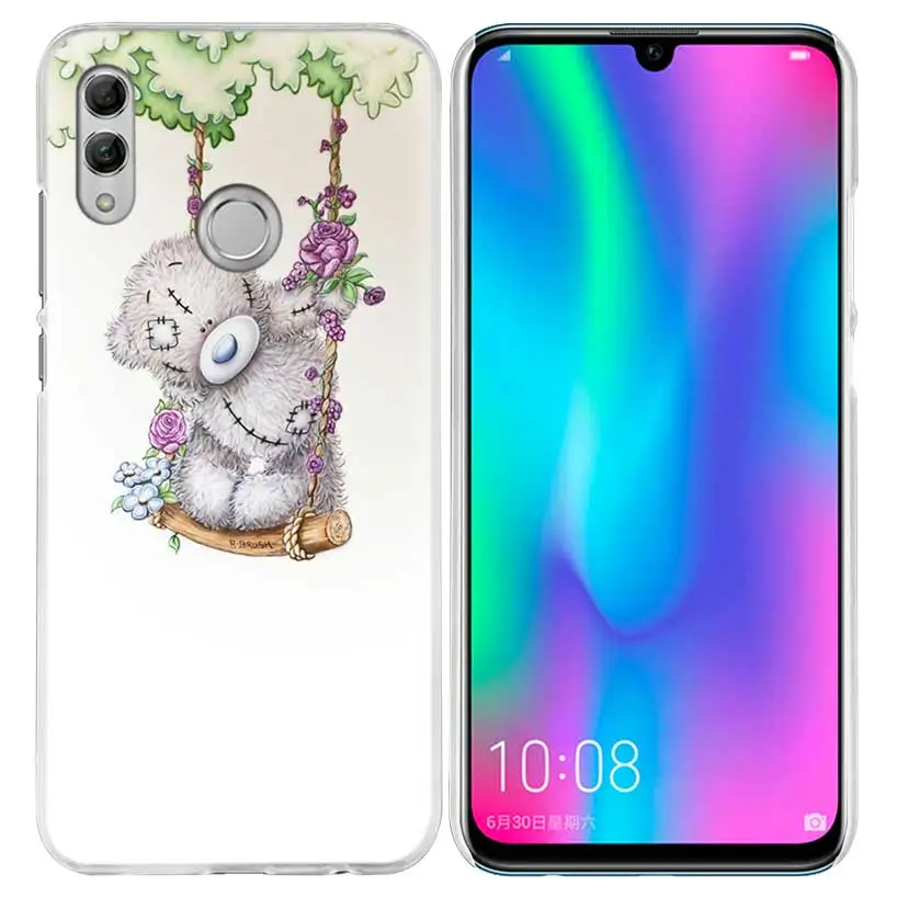10 Teddy Me To You Bear чехол для huawei Honor 8X Y9 9 10 Lite Play 7C 8C 8S 8A фотоаппаратов моментальной печати 7S 7A Pro V20 20i Y6 Y7 Y5 жесткий чехол из ПК для телефона - Цвет: 10