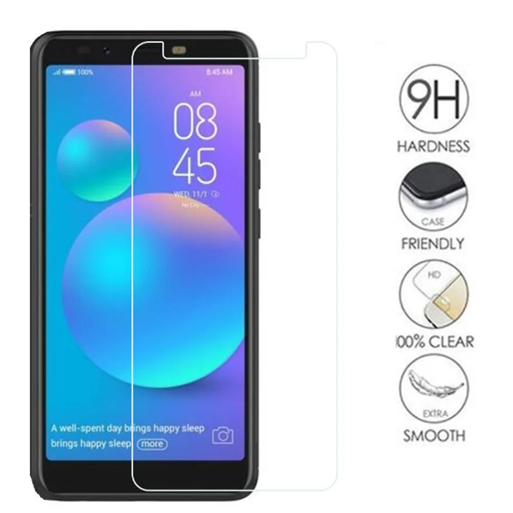 Закаленное стекло для Tecno POP 1S Pro защитное мобильный телефон пленка стеклянный