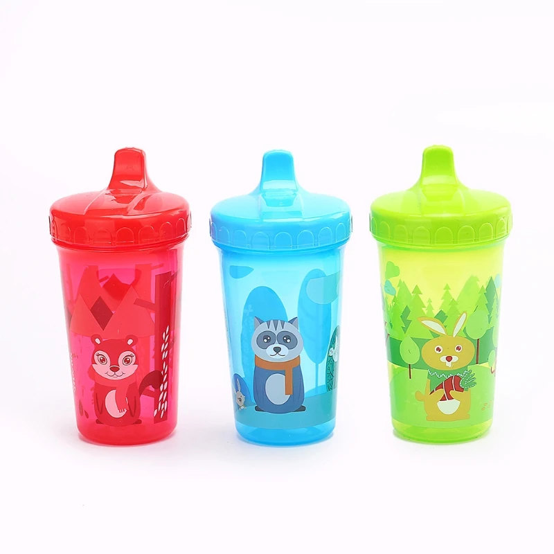 

New Fox Bunny для детей новорожденных герметичная чашка, тренировочная чашка для питья 300 мл