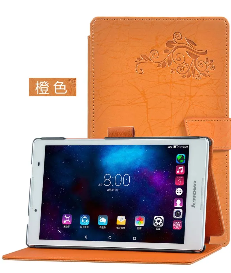 Ультратонкий защитный чехол книжка из искусственной кожи с цветочным принтом