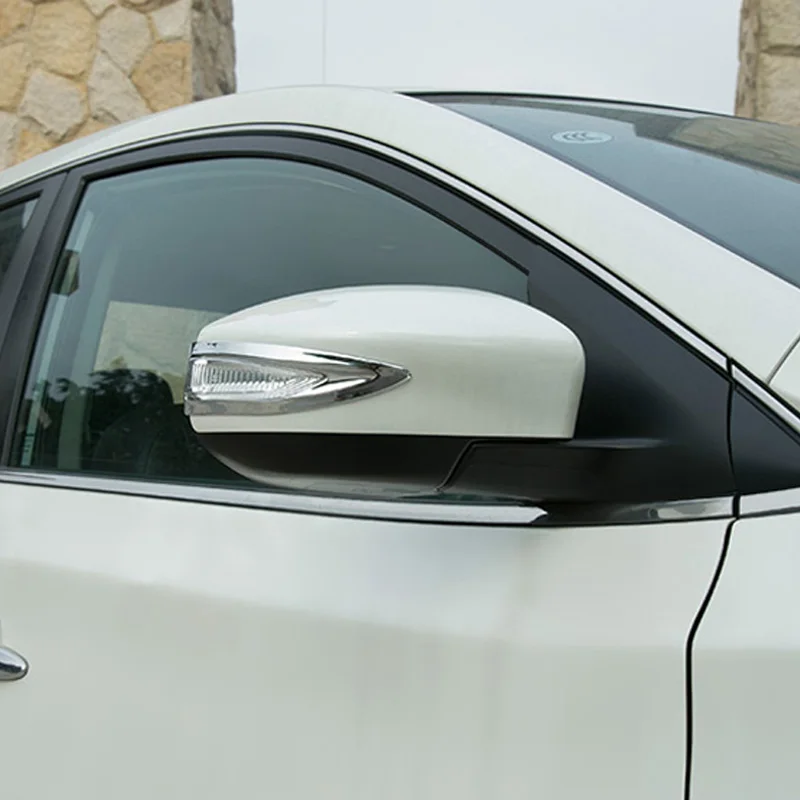 Хромированный зеркальный чехол для Nissan Sylphy Sentra Pulsar 2016 2018 Teana L33 Altima | Автомобили и
