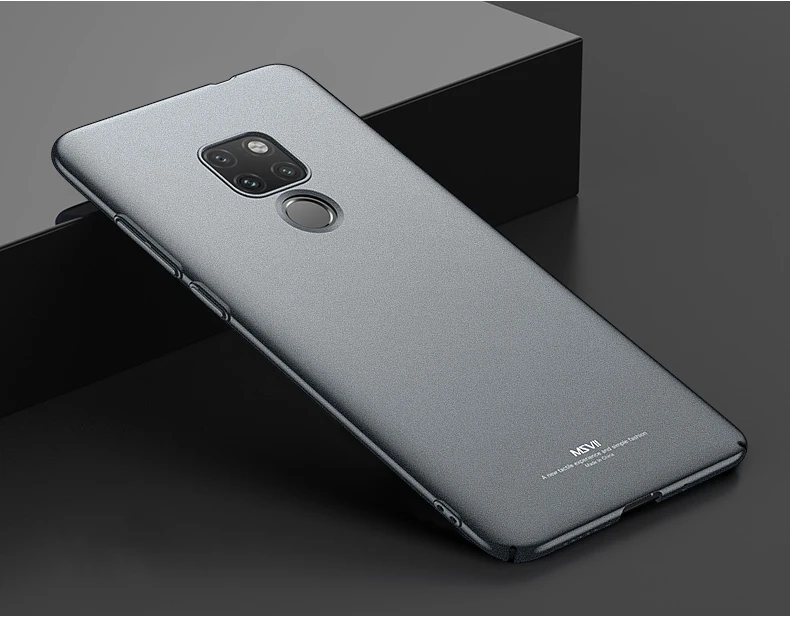Чехлы для телефонов huawei mate 20 Pro X Msvii шикарный ультра тонкий жесткий поликарбонатный чехол-крышка для huawei mate 20 X Pro Чехол Корпус