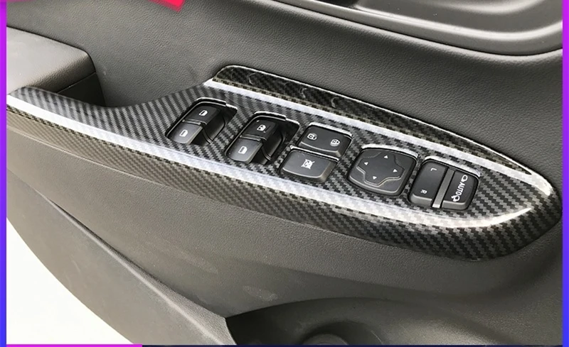 Наклейка на выключатель для Hyundai Kona 2015 2020|Хромирование| |