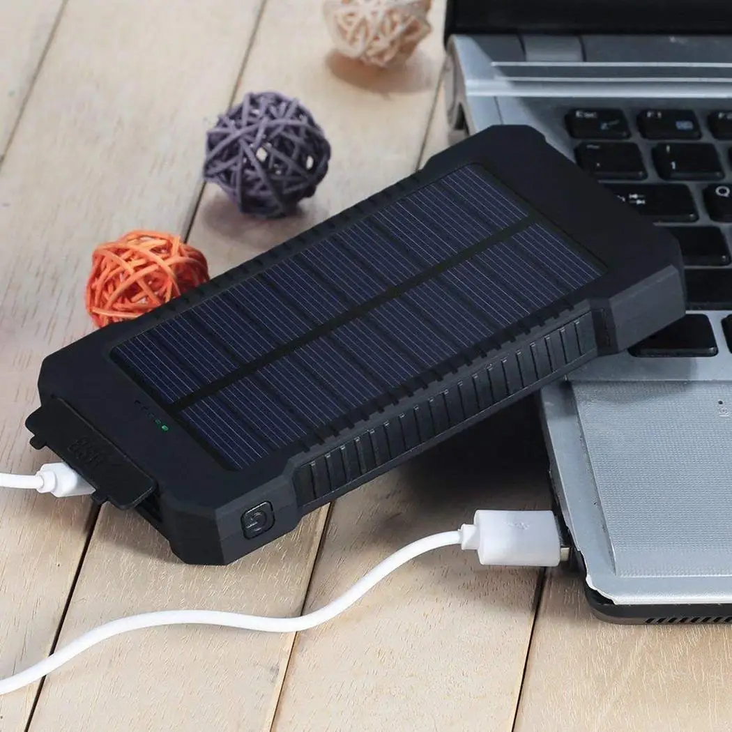 Внешний портативный 5V DC USB power двойной водонепроницаемый 2A 6000mAh 1A 2W 3000mAh банк