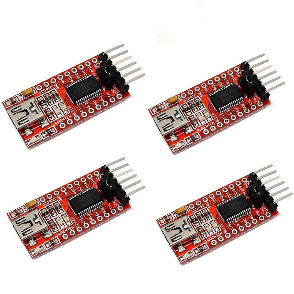 Последовательный преобразователь FT232RL FTDI Mini USB в TTL модуль адаптера 3 В 5 плата для