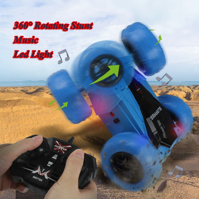 JJRC Радиоуправляемый автомобиль 3D флип высокоскоростные трюки RC Дрифт гусеничный