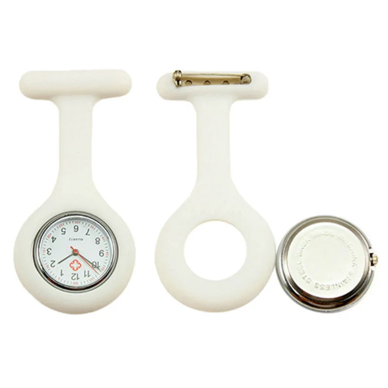 New Cute Silicone Nurse Watch Brooch Fob Pocket Tunic Quartz Movement N76Y smt 89 | Наручные часы