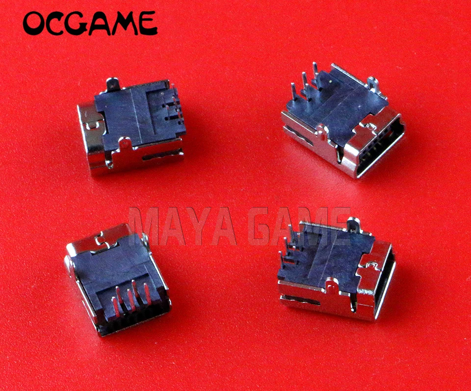 

1200PCS/LOT New Mini USB jack/plug/connector chargering port for PS3 wireless Controller micro usb socket charging port OCGAME