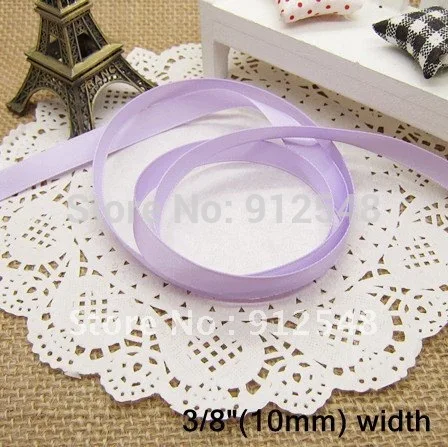 Сатиновая лента для волос фиолетового цвета 3/8 дюйма (10 мм) бесплатная доставка |