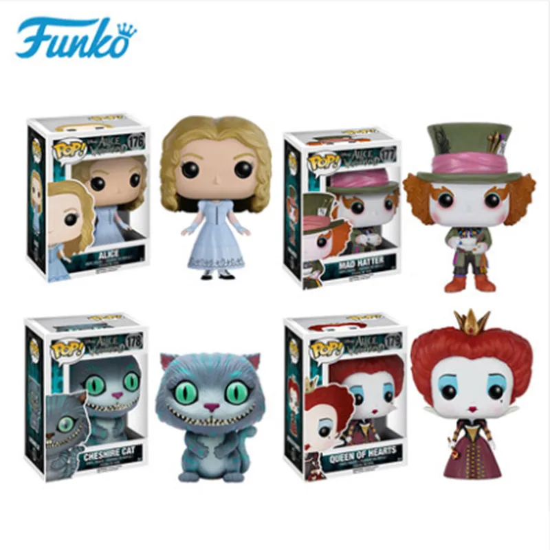 Funko pop официальный Алиса в стране чудес тема Безумный Шляпник фигурку коллекция