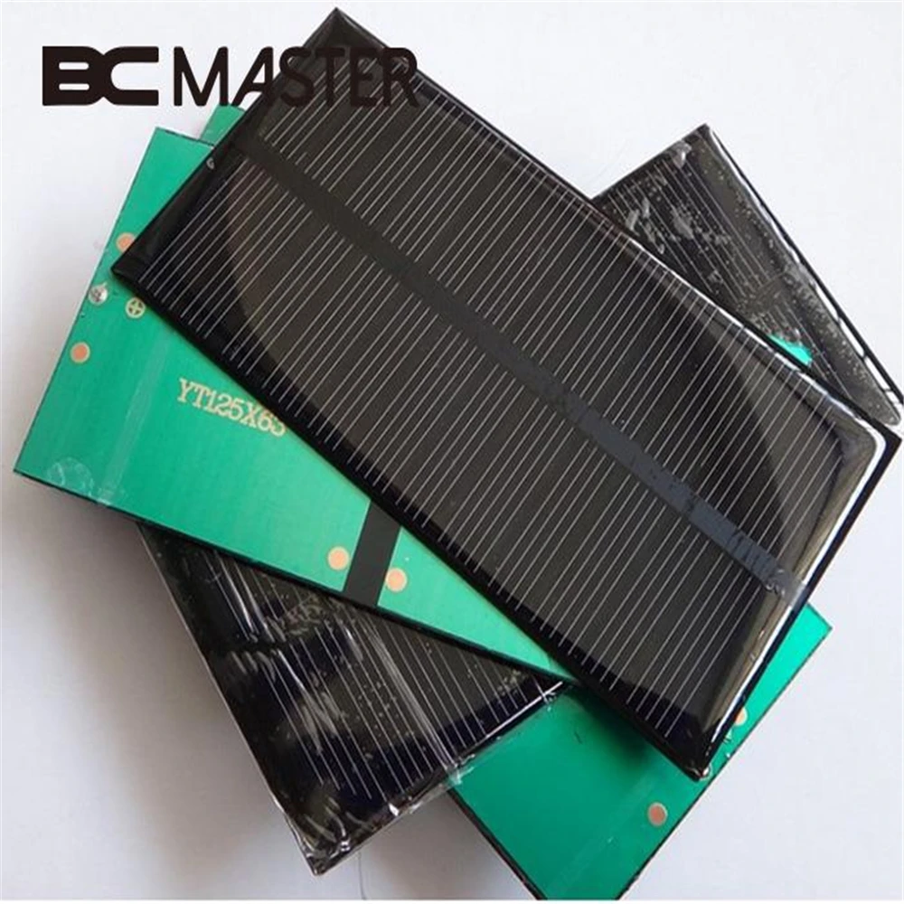 20/50/100 6V 1W Solar Panel System Module DIY Power Bank For Battery Cell Phone Toys Chargers Portable Drop Shipping | Электроника