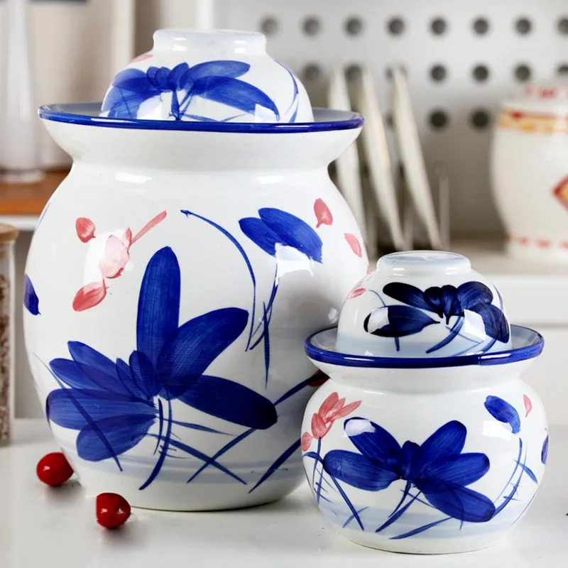 Бытовой Контейнер Для маринованной капусты с ночными пятнами креативная