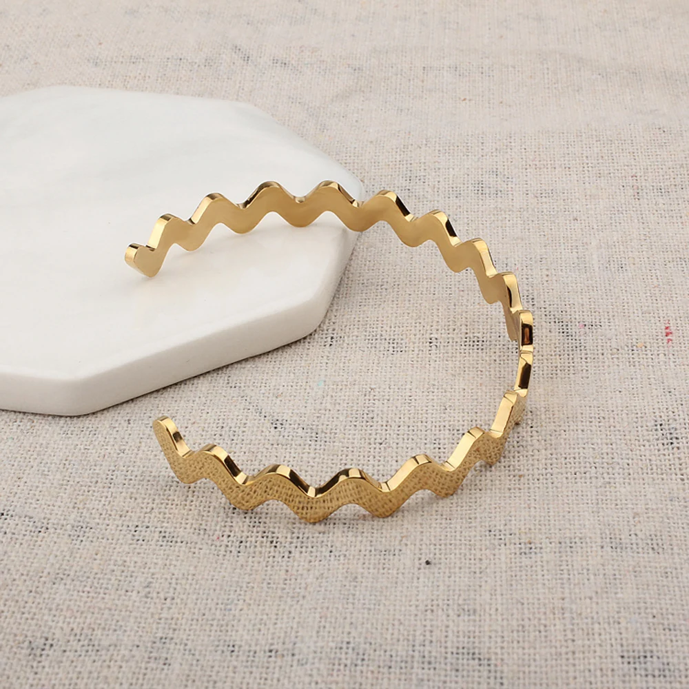 Регулируемый браслет на запястье для мужчин и женщин из нержавеющей