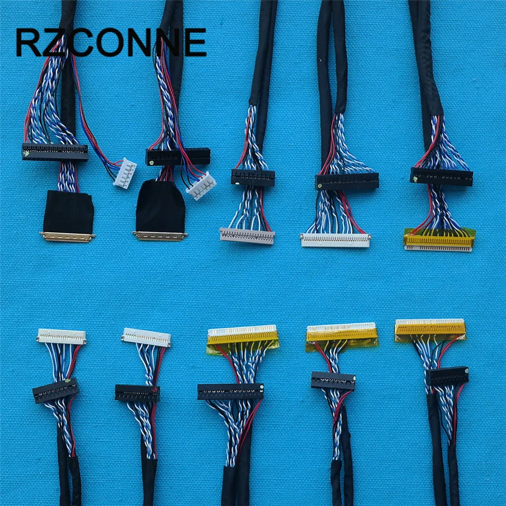 Универсальный LVDS кабель 40pin 30pin 20pin для светодиодный ЖК дисплей панель