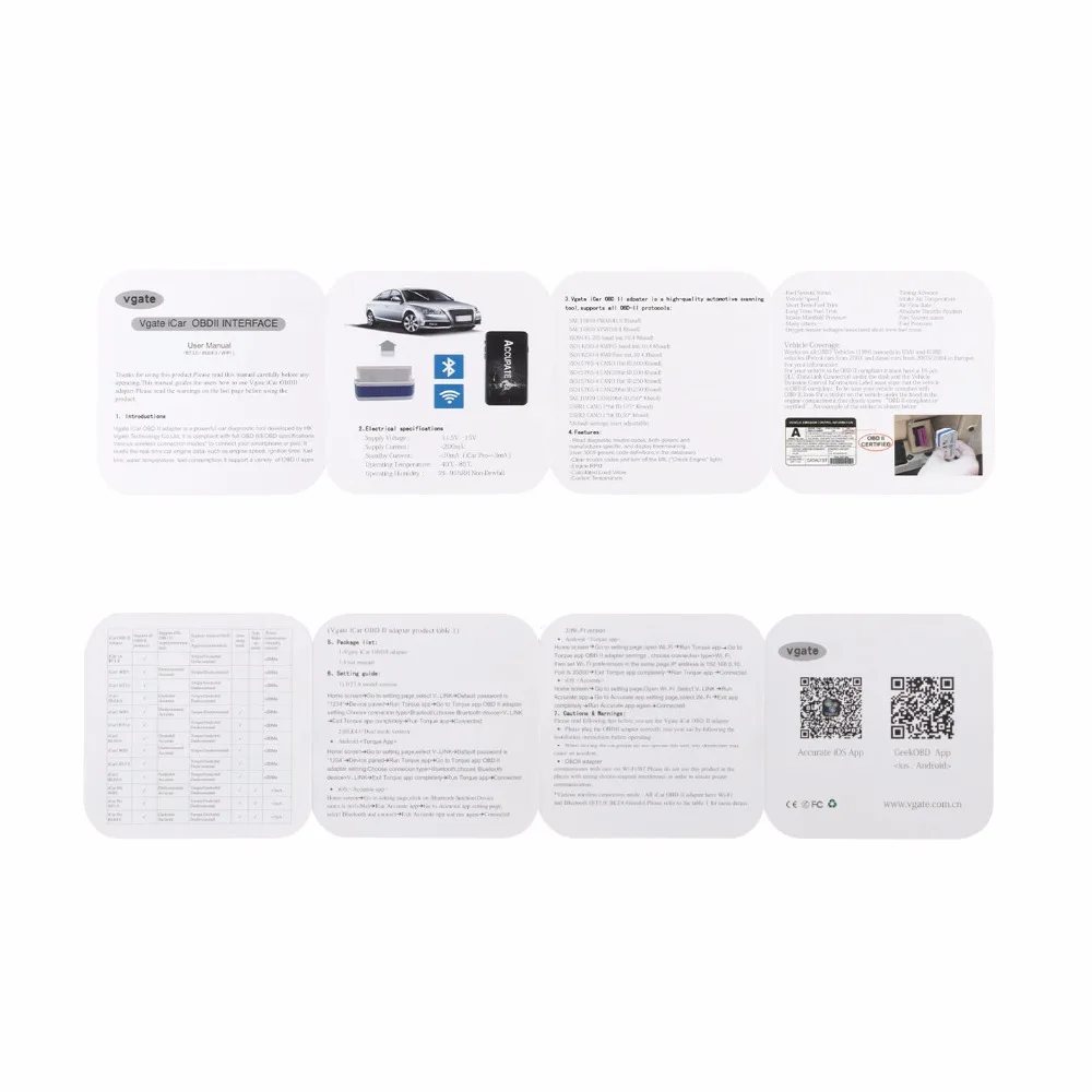 Автомобильный диагностический сканер Vgate iCar Pro Bluetooth 4 0/Wi Fi OBD2 для Android/IOS ELM327 V2.1 ELM 327