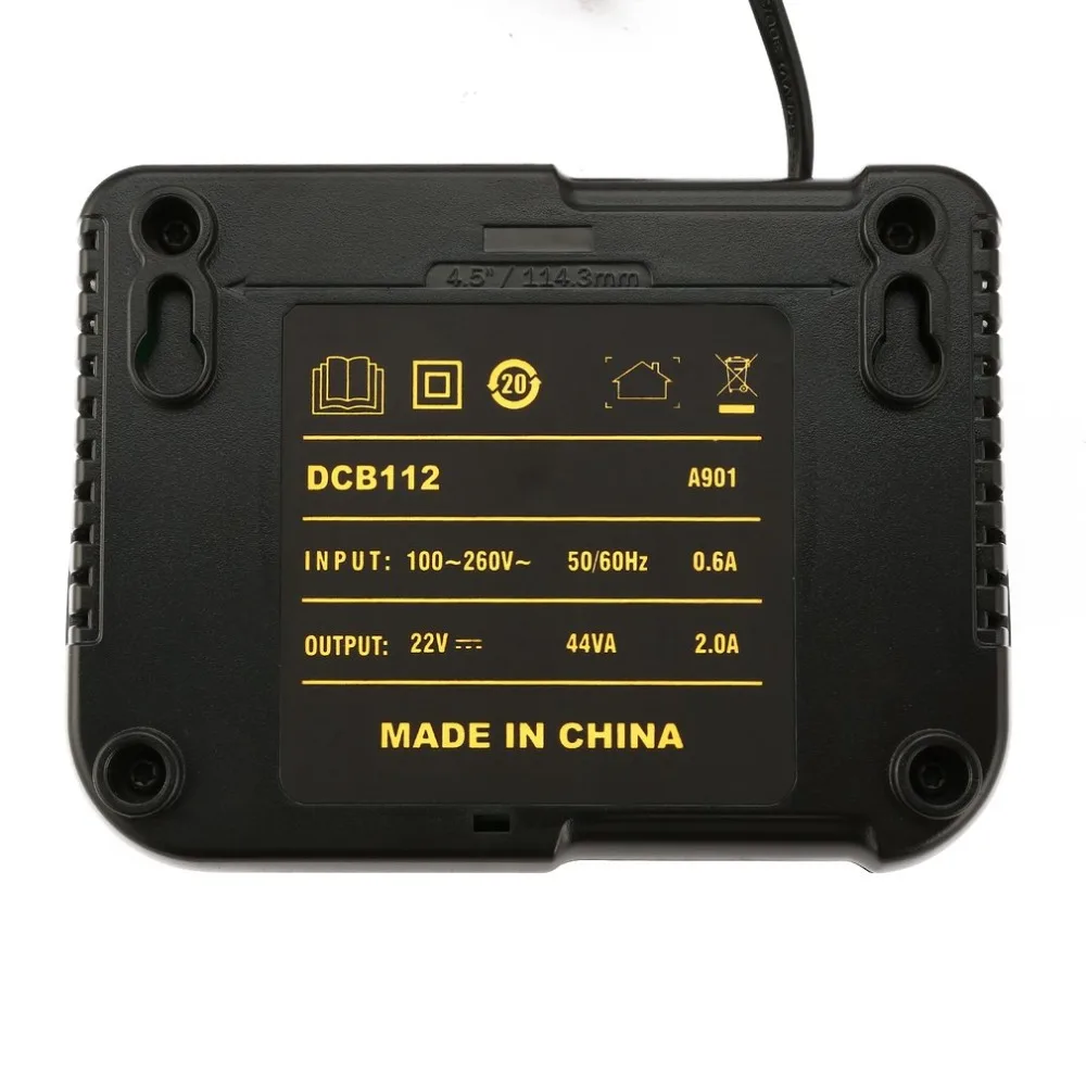 DCB112 Battery Charger Power Tool Fast Suitable for Dewalt 12-20V 2A Li-ion Batteries EU plug | Электроника