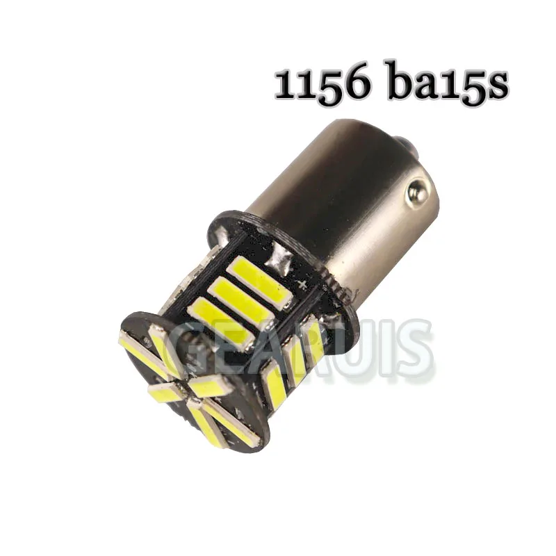 100X 1157 BAY15D стробоскопическая вспышка blink 21 SMD 7020 7014 светодиодный P21/5 Вт 1156 BA15S