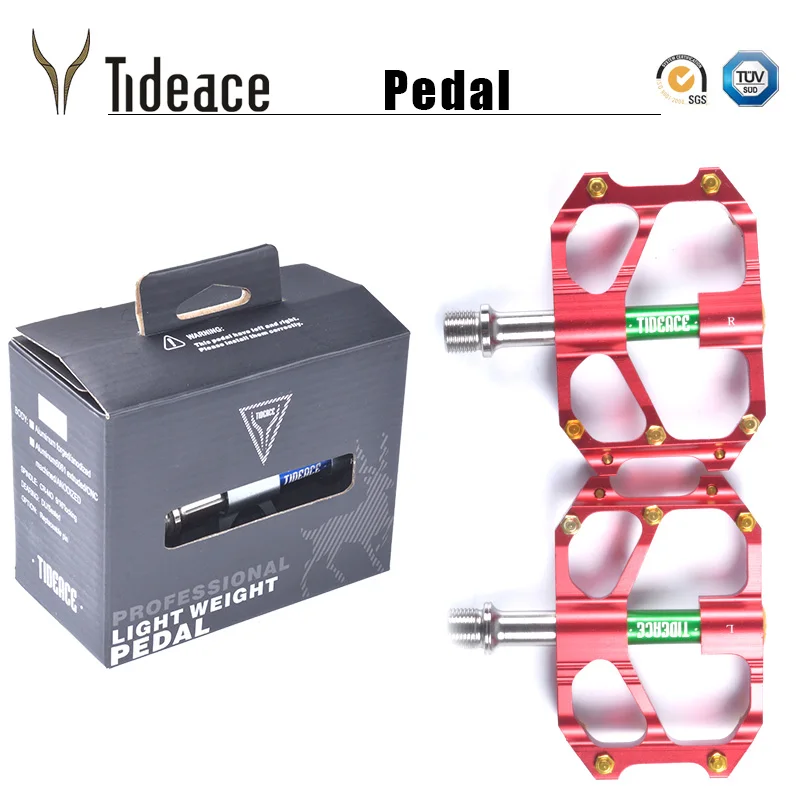 Велосипедные педали BMX сверхлегкие из алюминиевого сплава для горного