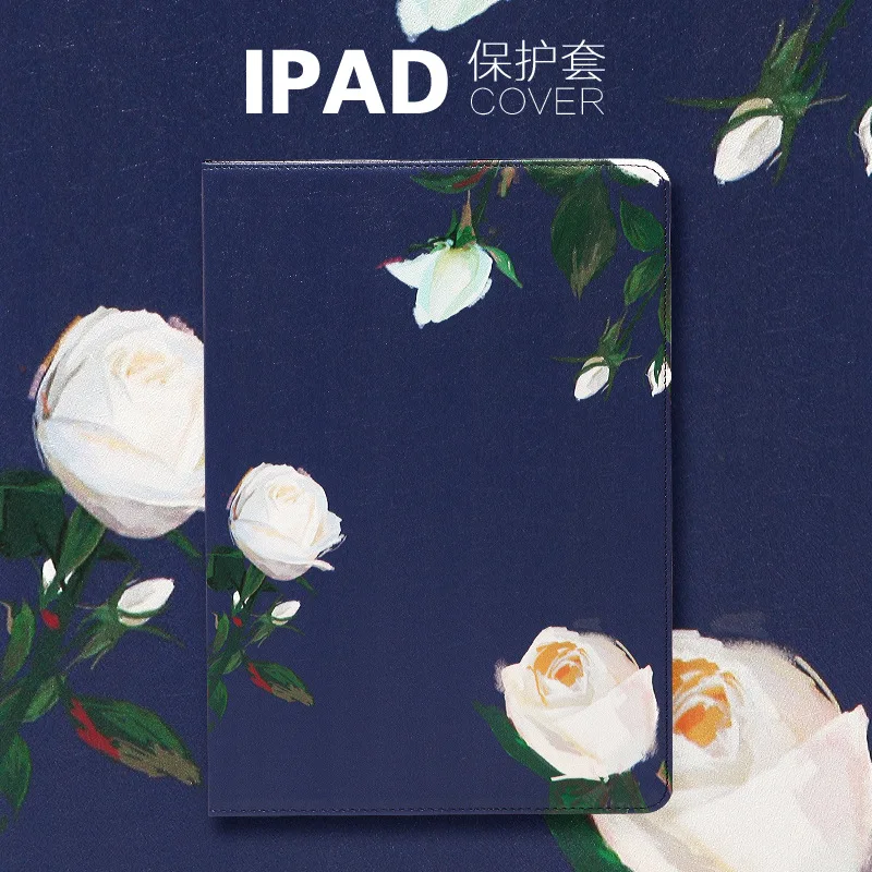 Для детей в возрасте 2 3 4 Ipad Air 1 Pro 9 7 10 5 11 2017 2018 Модные Простые Роскошные розы дизайн