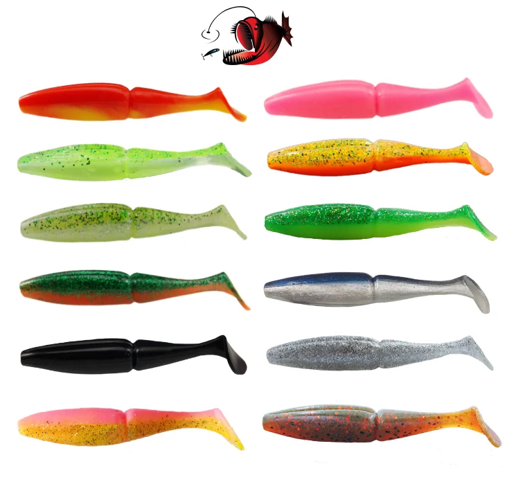 

KESFISHING Fishing lure soft Set One Up Shad Easy shiner 12.5cm 40pcs 18.5g soft lure Blackbass pike Zander Perch BarKESFISHING