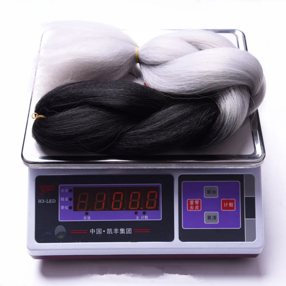 Feilimei двухцветные волосы для наращивания крючком синтетические косички Омбре