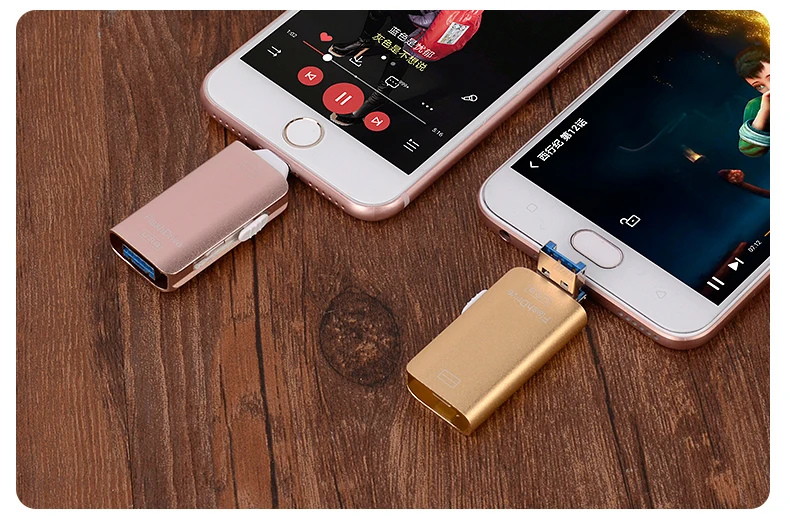 Флеш накопитель Pendrive 128 ГБ 256 Гб Память USB 3 0 OTG флеш HD накопители для iPhone 7 iPad iPod iOS