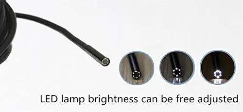 

5M 5.5mm Diameter USB Waterproof 6 Led Endoscope Borescope Inspection Wire Camera