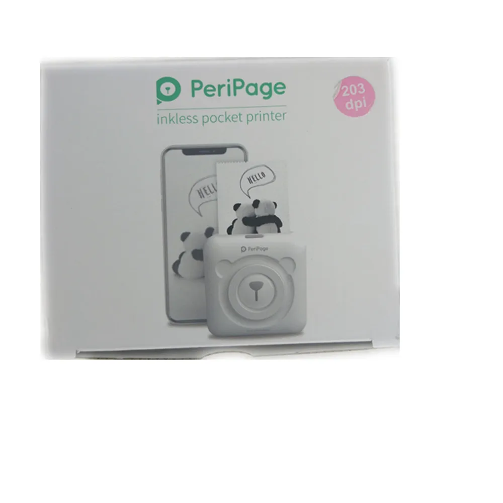 GOOJPRT Прямая Peripage мобильные цветные фотопринтеры беспроводные безчернильные Bluetooth Impressora de Foto для домашнего использования подарки