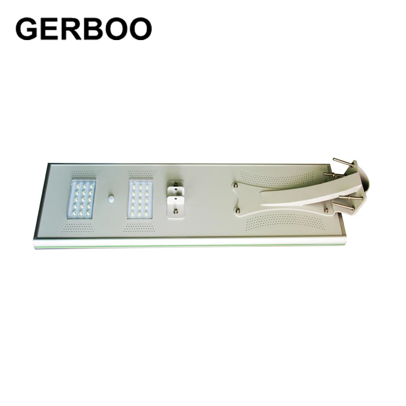 Солнечные уличные фонари все в одном с движения PIR Солнечный свет Открытый Сад