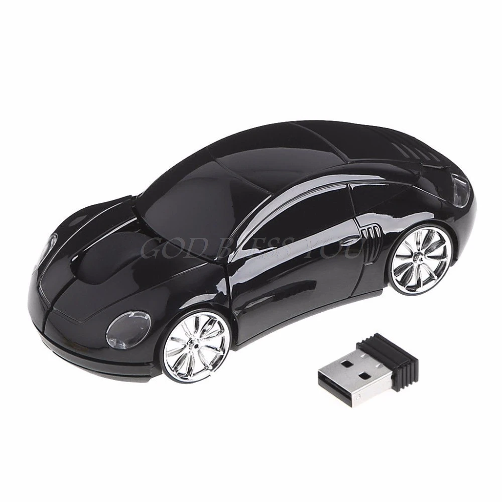 Уникальный дизайн 2 4G 1600DPI мышь USB приемник светильник ная светодиодная
