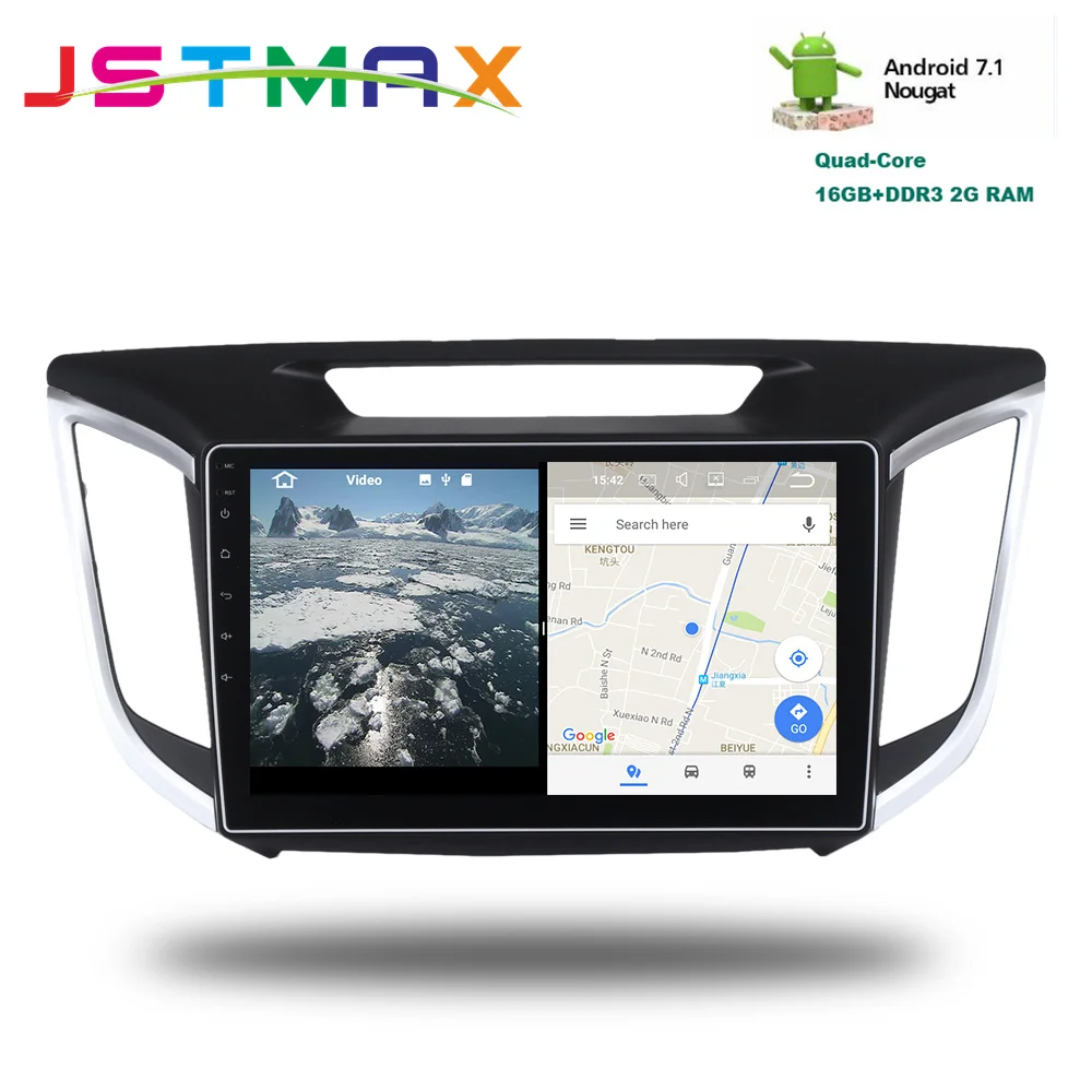 Автомобильный 2 din радио android 7 1 gps Navi для hyundai creta IX25 Авторадио навигационное