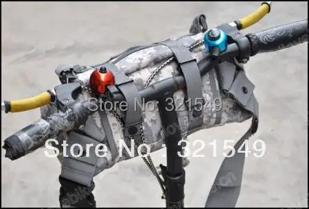 Серая новая велосипедная сумка для многофункциональный держатель на руль