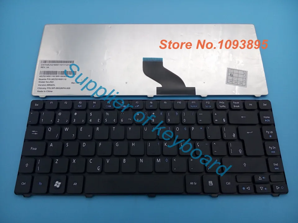 

NEW For Acer Aspire 4820 4820G 4820T 4820TG 4820TZ 4820TZG Laptop Brazilian Portuguese Keyboard