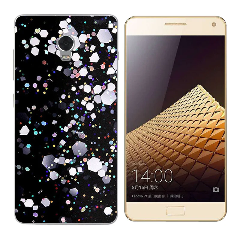 Чехол для Lenovo Vibe P1 BIG GUN с принтом мягкий силиконовый чехол Fundas P1a42 P1c72 P1c58 Coque 5 5" |